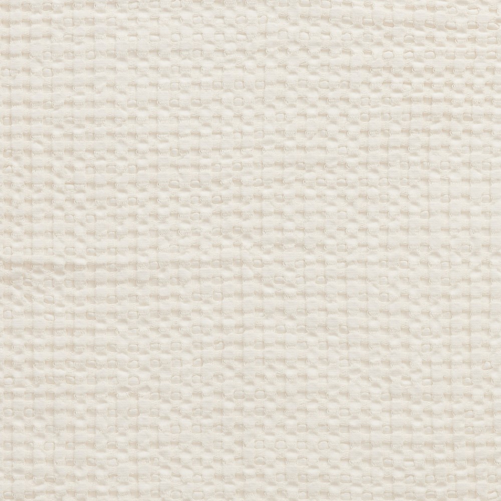 Pousada Waffle Bathroom Towels 103 by Designer Abyss & Habidecor in Ivory White